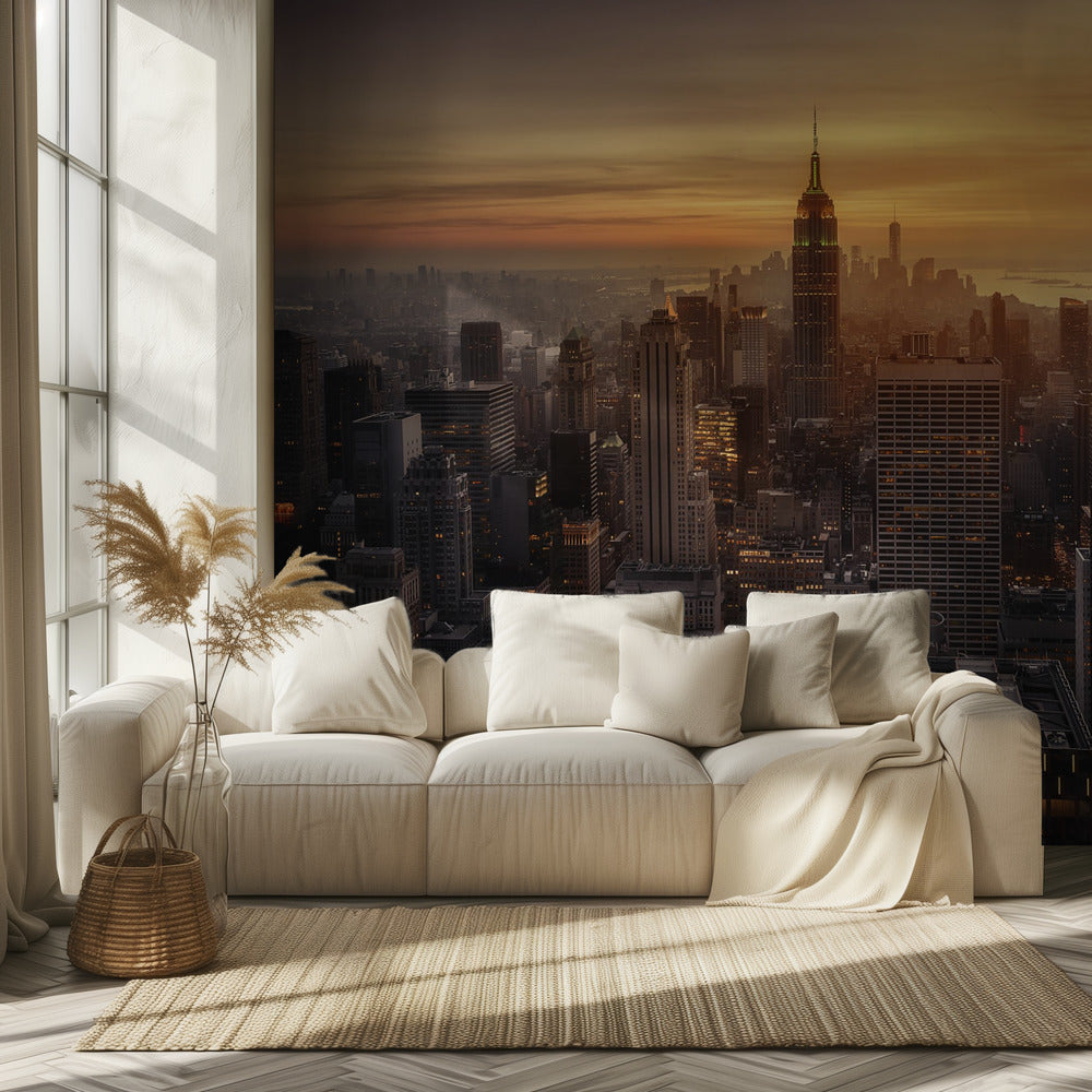 La luce di Manhattan | Carta da Parati Fotografica
