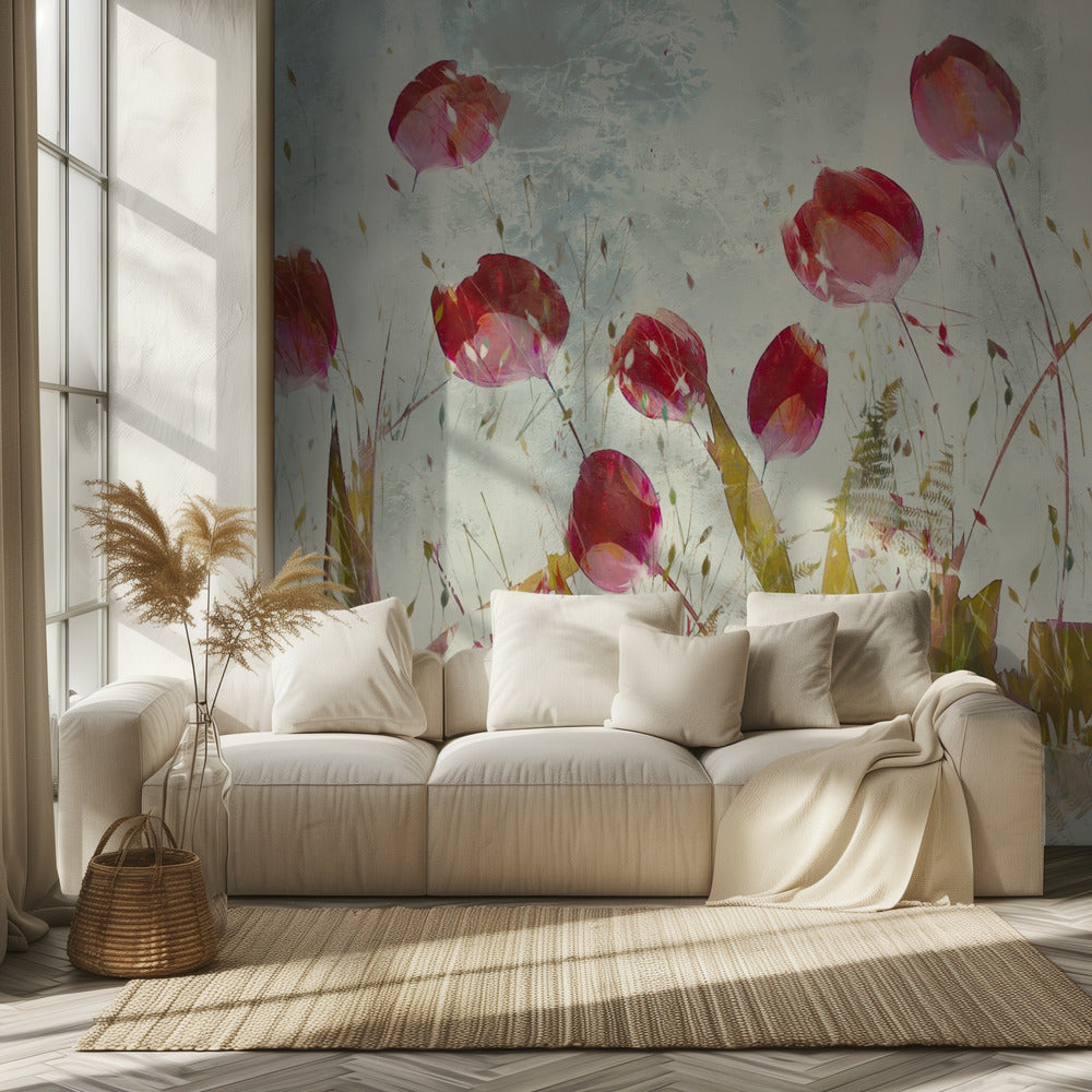 Glade tulipaner | Fototapeter