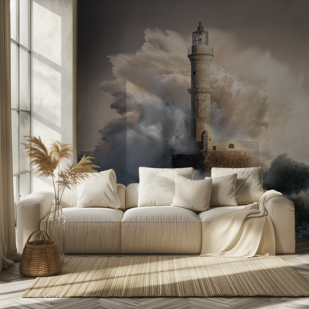 Phare de La Canée | Papier Peint Photo
