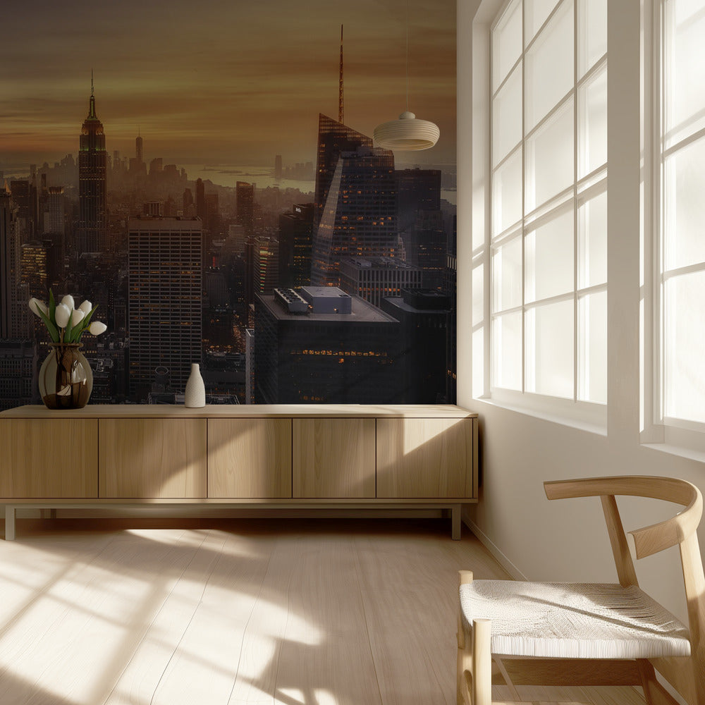 La luce di Manhattan | Carta da Parati Fotografica