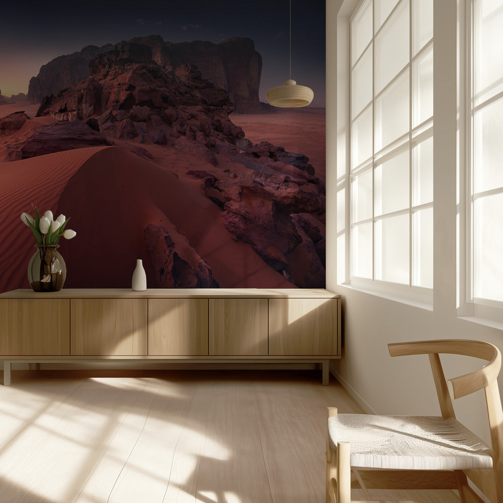Dune de sable rouge | Papier Peint Photo