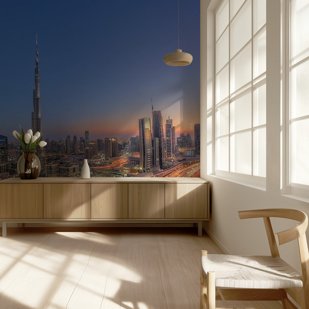 Lo straordinario Burj Khalifa | Carta da Parati Fotografica