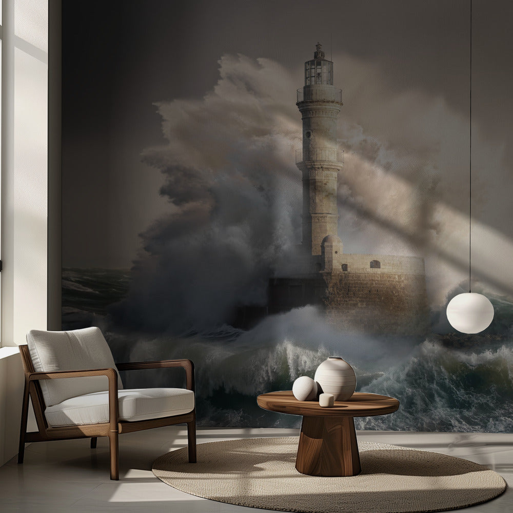 Phare de La Canée | Papier Peint Photo