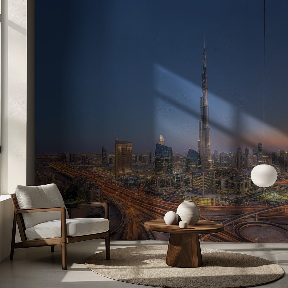 Lo straordinario Burj Khalifa | Carta da Parati Fotografica