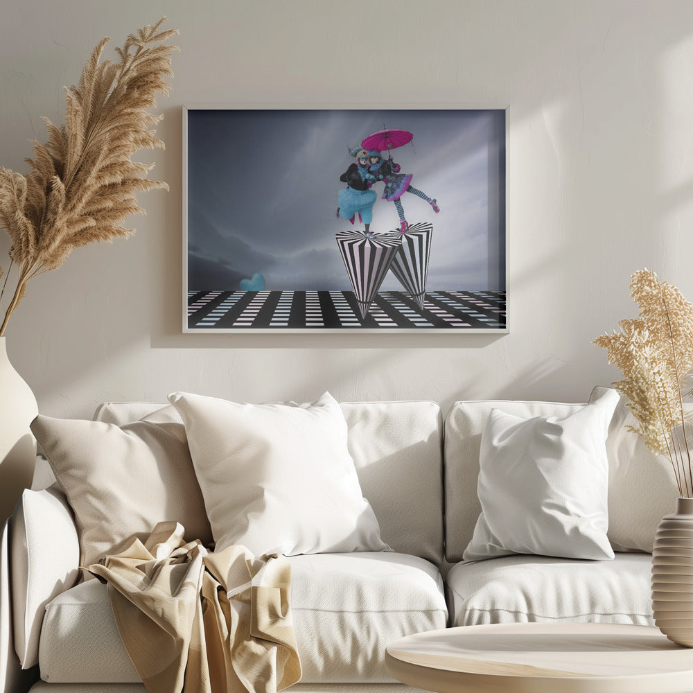Spinning on the Runway of Love | Poster