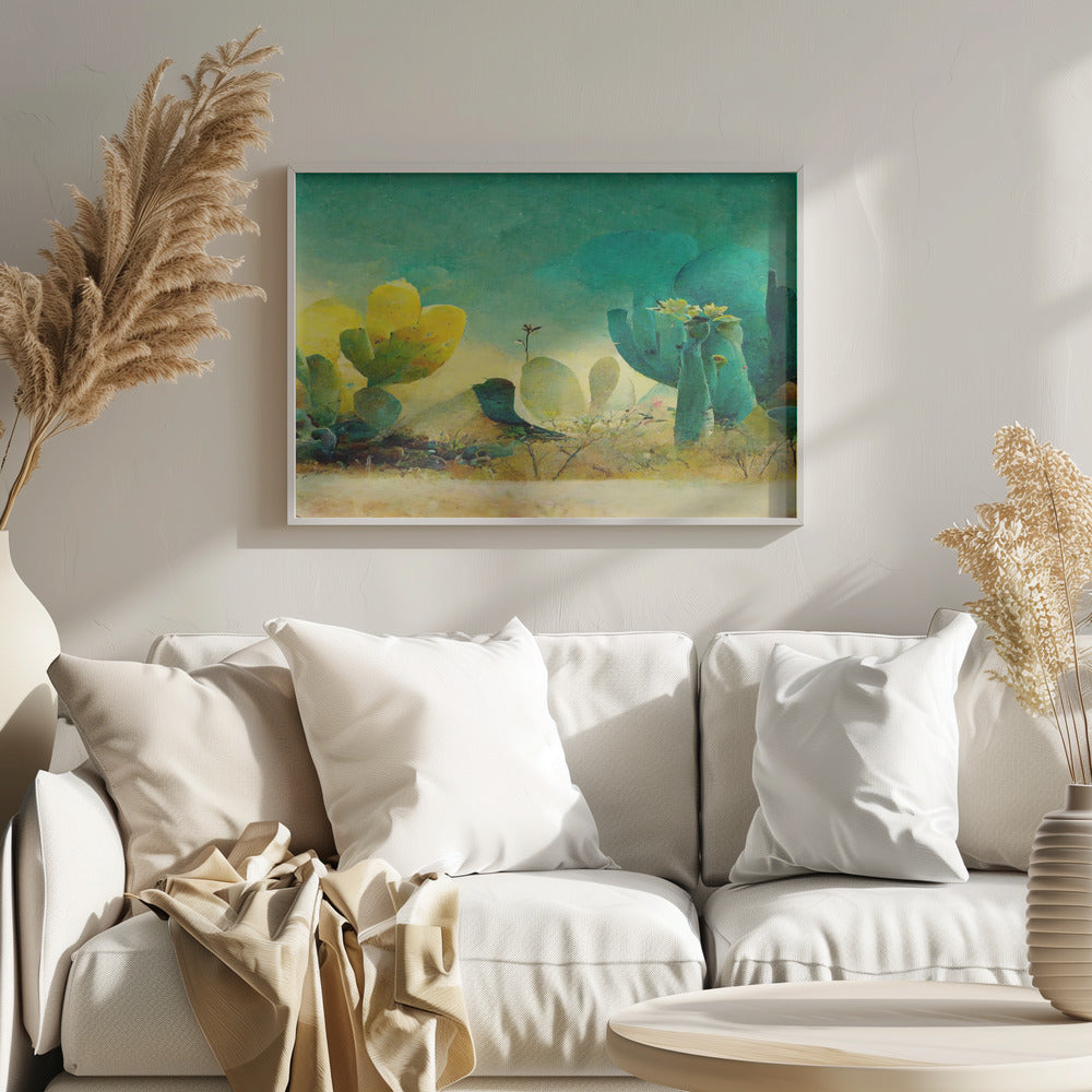 Desert Bloomscape | Poster