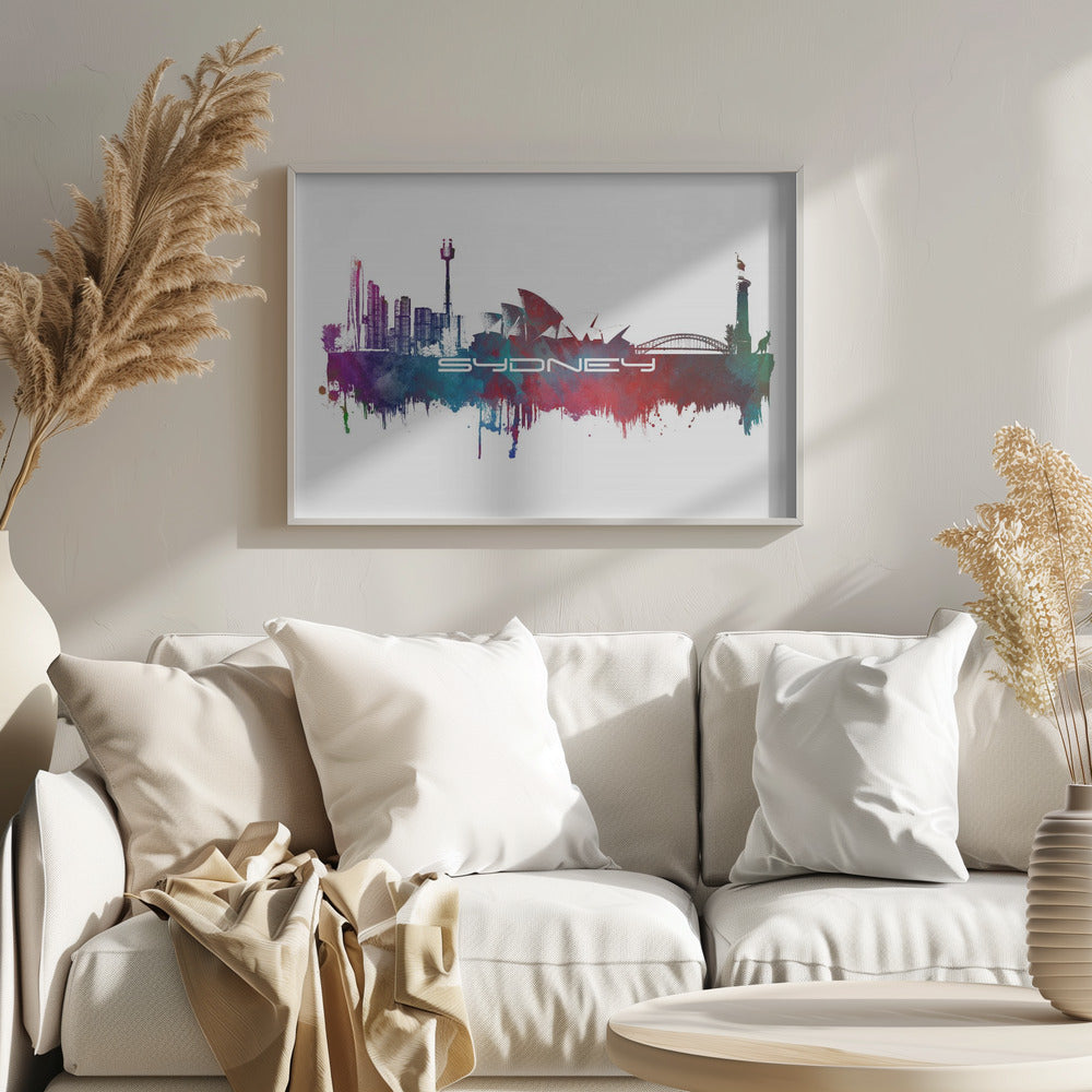 Sydney Australia Skyline City Art (2) | Poster