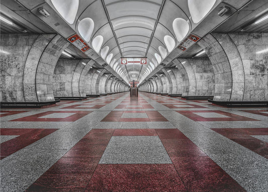 Metropolitana di Praga | Carta da Parati Fotografica