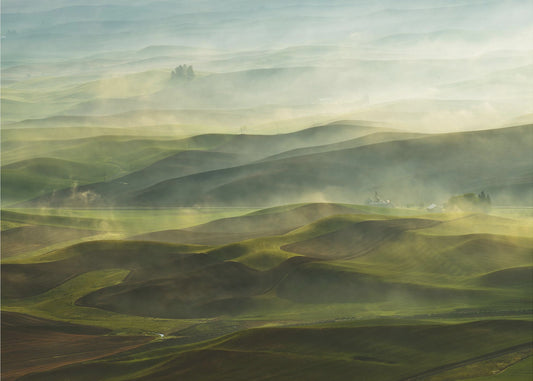 Goldener Morgen-Palouse | Fototapeten