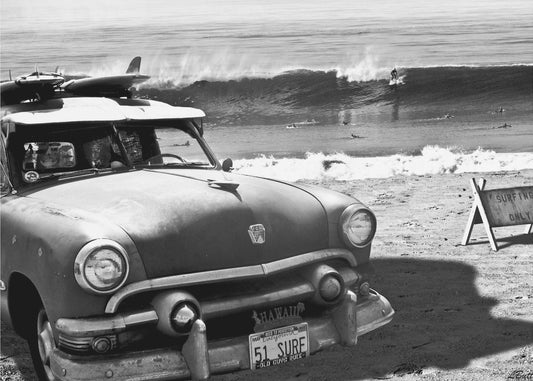 Vintage Ford Woody | Canvastaulut