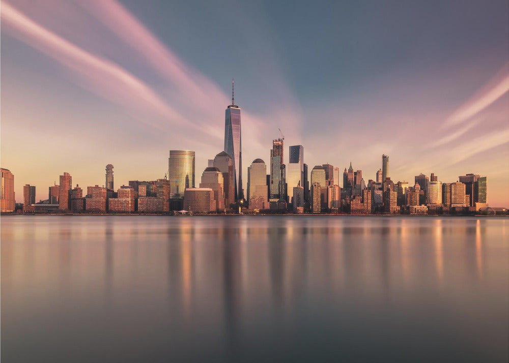 Złoty Manhattan | Fototapeta