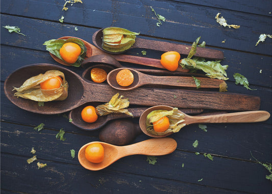 Cucchiai e Physalis | Poster - Stampe d’Arte