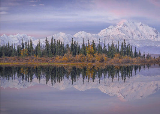 Réflexion sur Denali | Papier Peint Photo