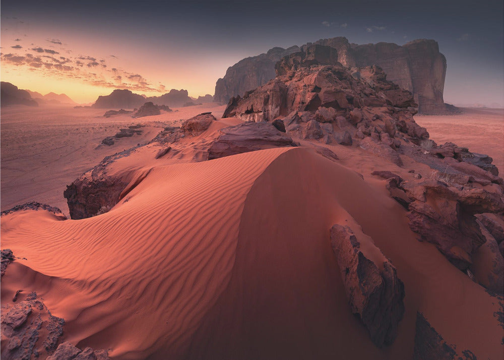Dune de sable rouge | Papier Peint Photo