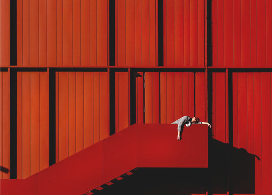 Rêver en écarlate | Tableaux sur Toile