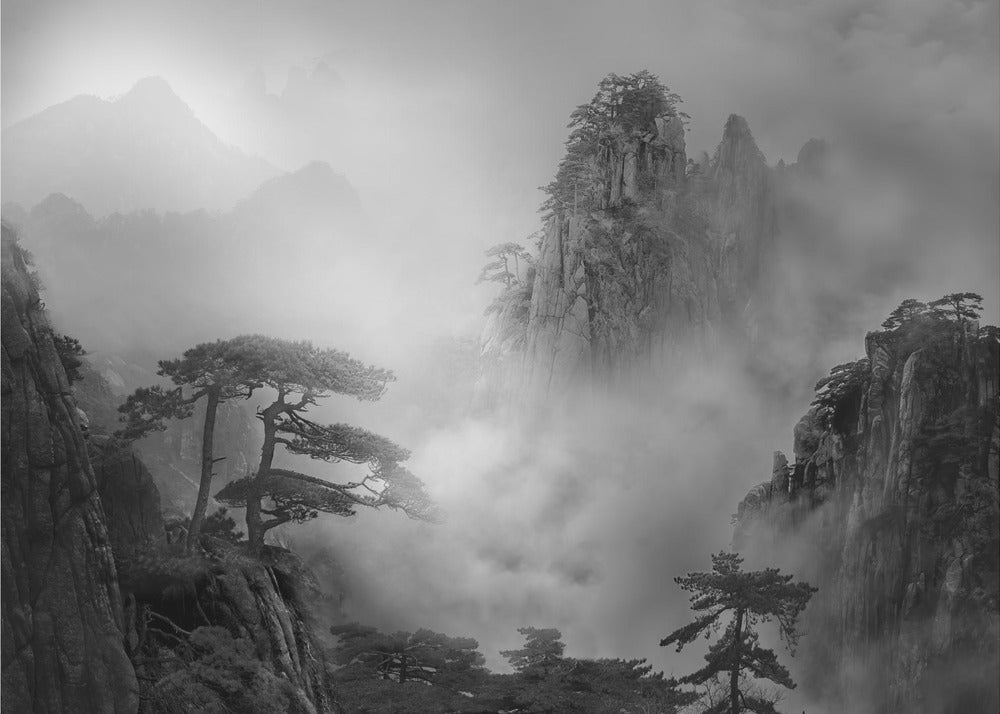 Huang Shan Sumussa | Valokuvatapetit