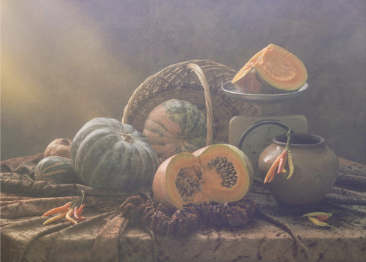 Natura morta con zucche | Poster - Stampe d’Arte