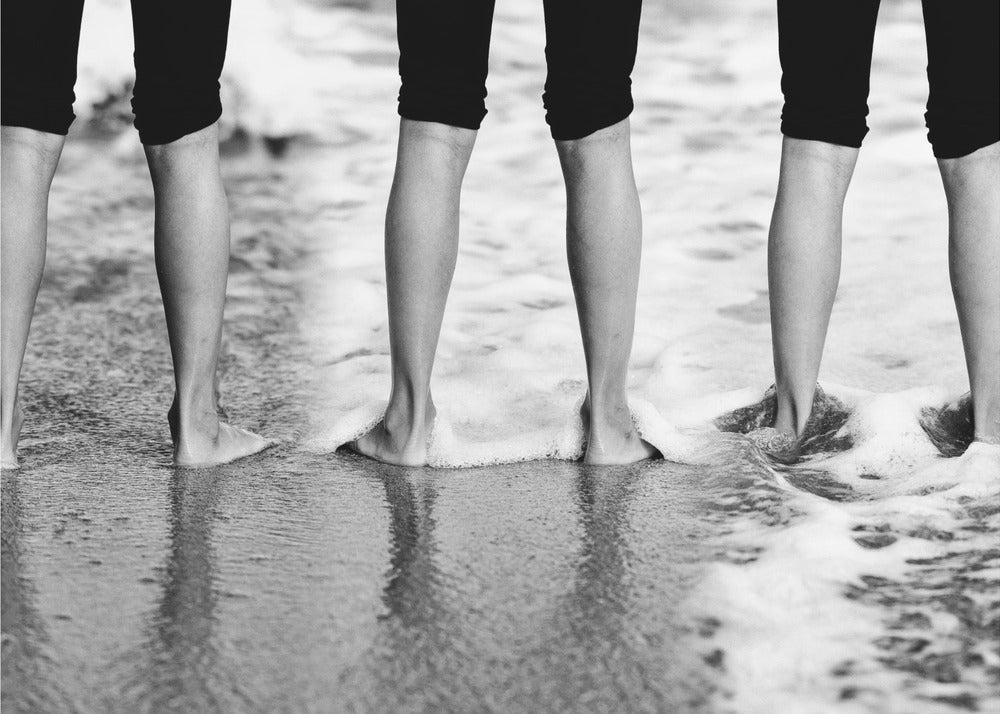 Pieds mouillés. | Tableaux sur Toile