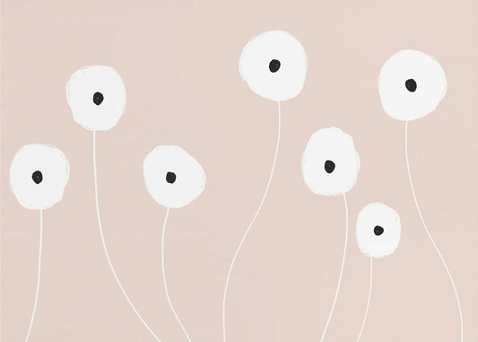 Fleurs scandinaves | Papier Peint Photo