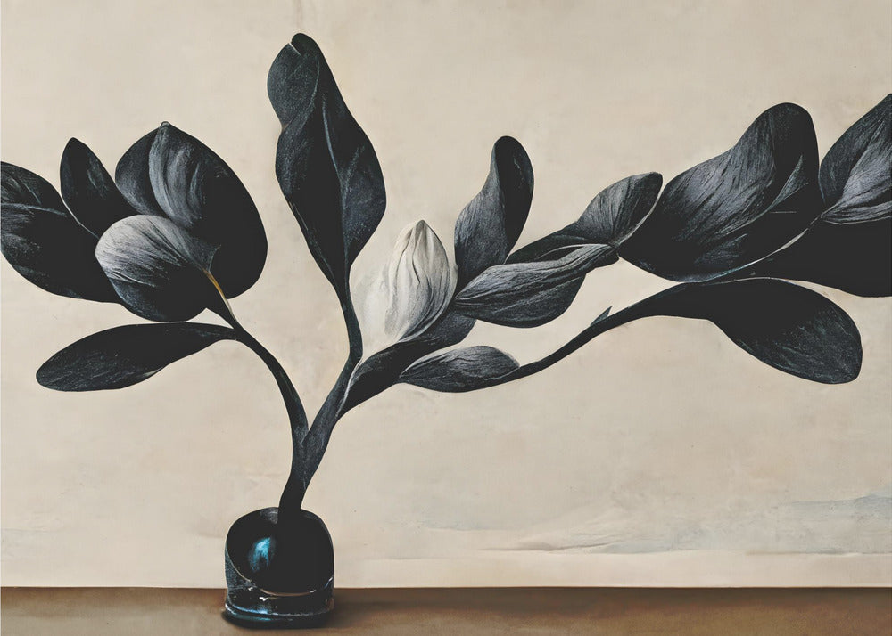 Magnolia nera | Stampe su Tela