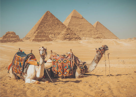 Vierailu pyramideilla | Canvastaulut