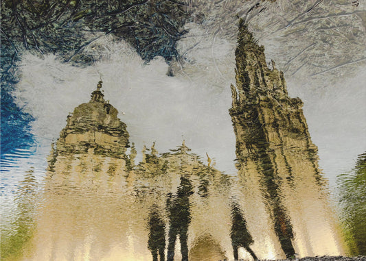 Riflesso della Cattedrale di Toledo | Stampe su Tela
