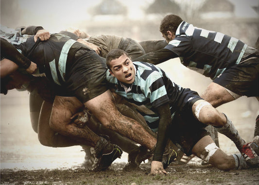 Rugby vecchio stile | Stampe su Tela