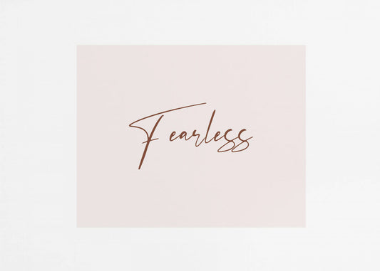 Sans peur | Tableaux sur Toile