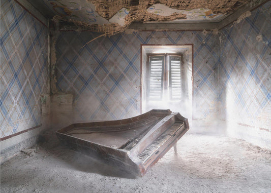 Pianoforte rotto | Stampe su Tela