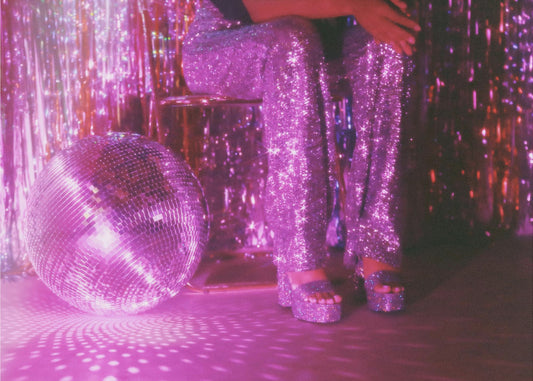 Glitter Disco Vibes | Lærredsbilleder