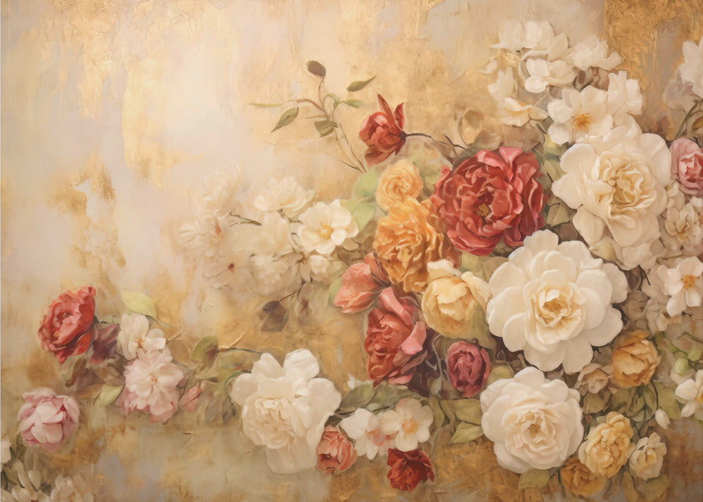 Fa Vintage Floral 77 | Papier Peint Photo