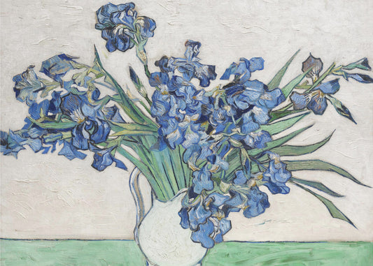 Vincent van Goghs Iriser (1890). Lærredsbilleder