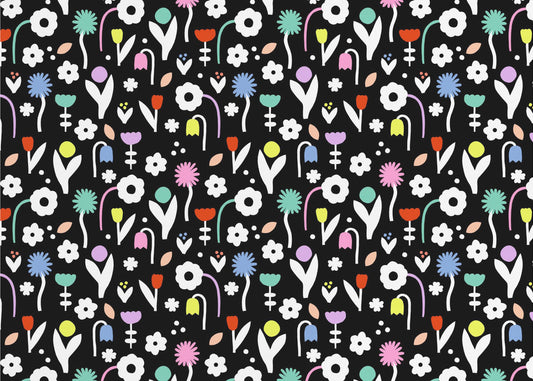 Blumen (Musterdesign) | Fototapeten