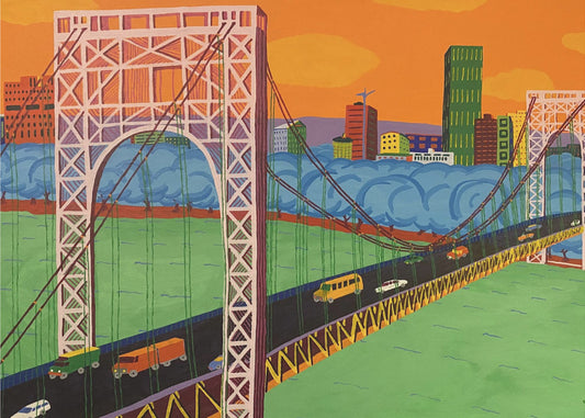 George Washington-brug | Canvasprints