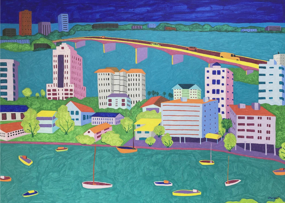 Op weg naar St Armands | Canvasprints