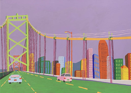 Oakland Bay-brug | Canvasprints