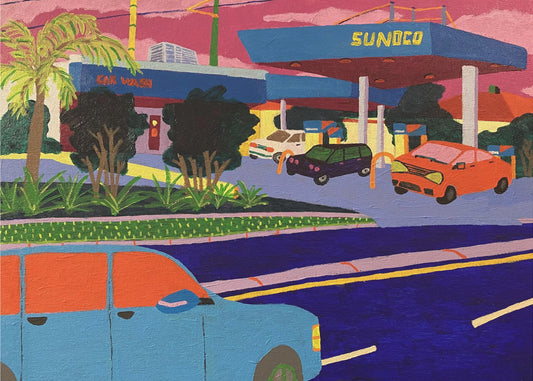 Sunoco stasjon | Lerretsbilder