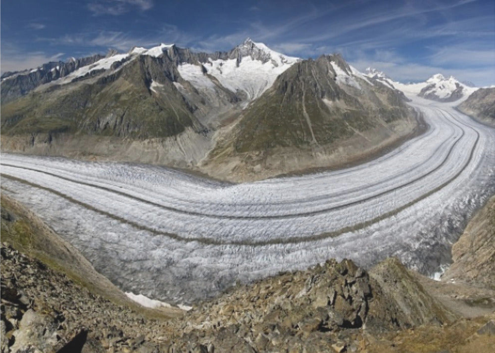 Ghiacciaio dell'Aletsch | Carta da Parati Fotografica