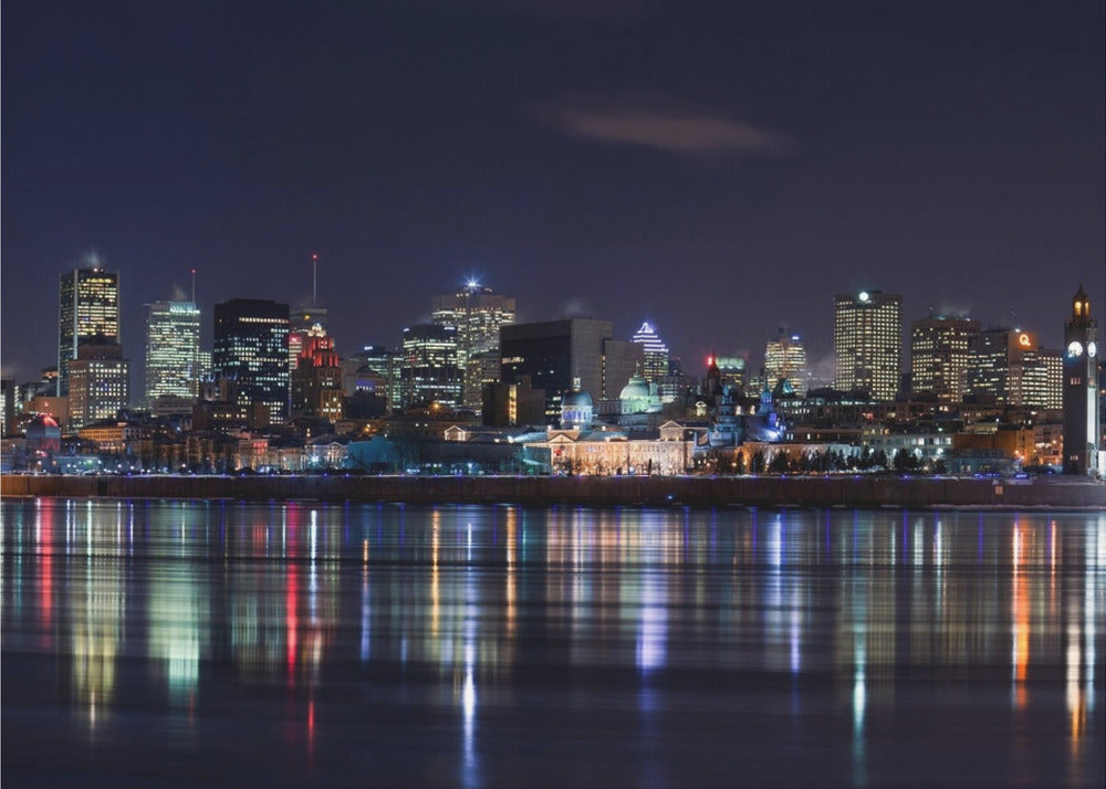 Notte di Montreal | Carta da Parati Fotografica