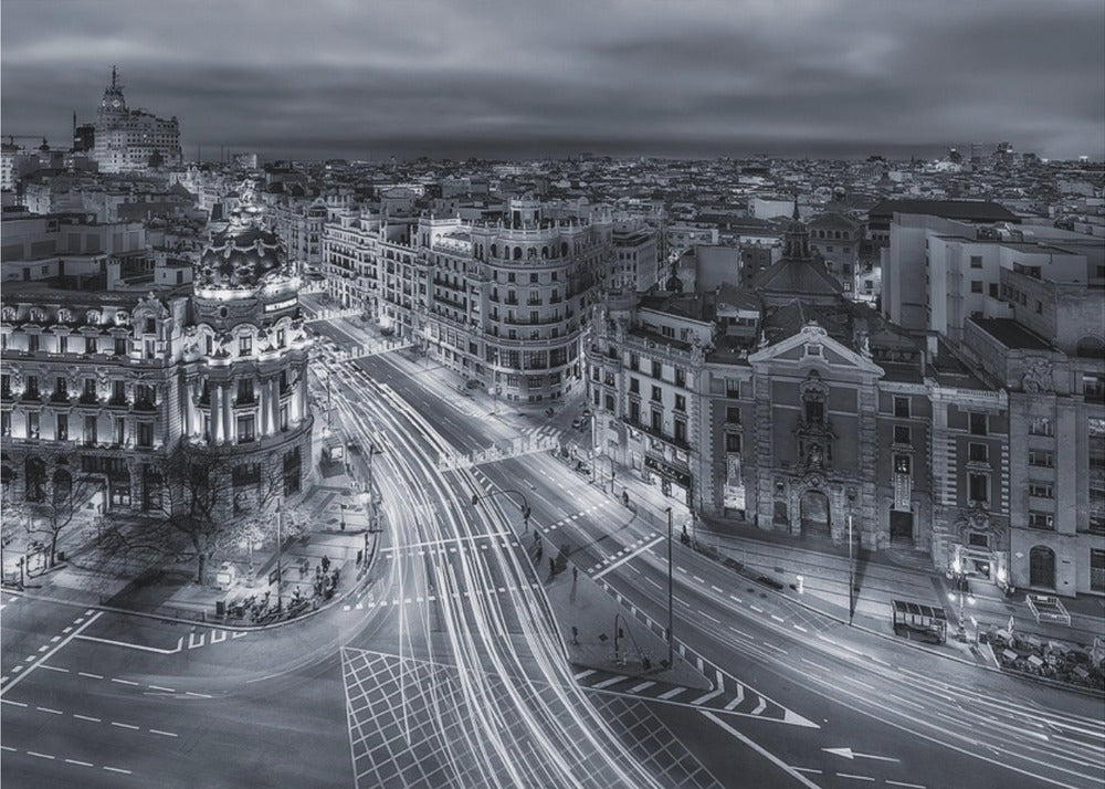Madrids stadsljus | Poster