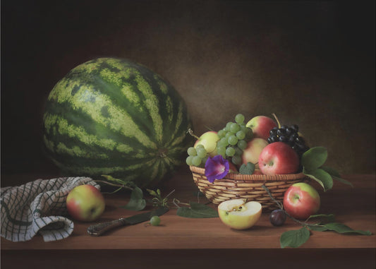 Con bacche e frutta | Poster - Stampe d’Arte