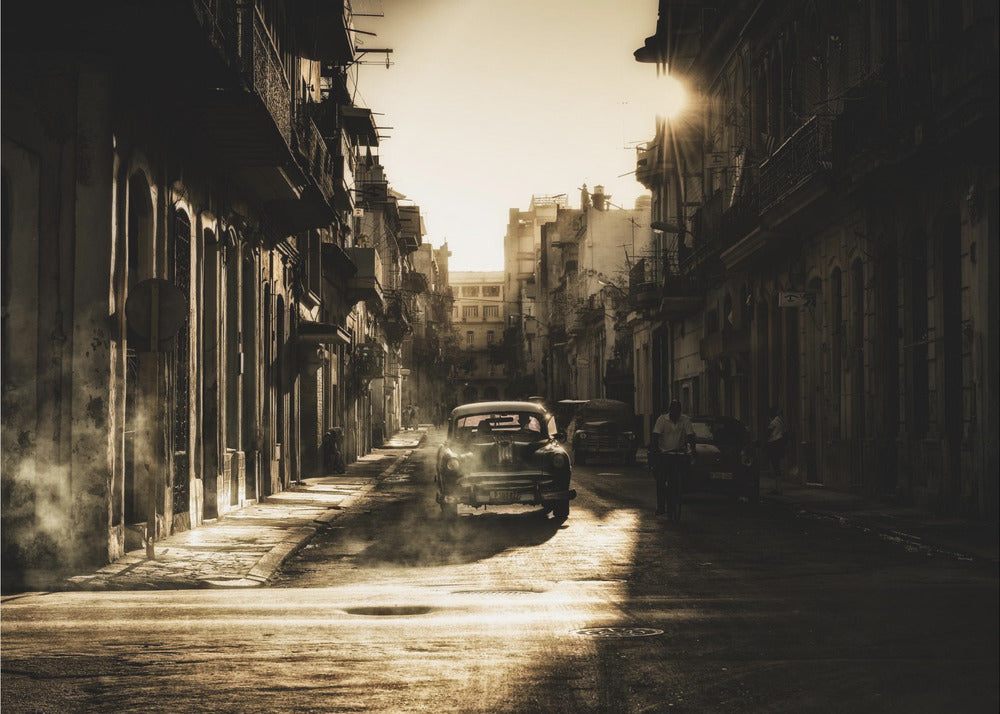 Mystisk morgon i Havanna... | Fototapet