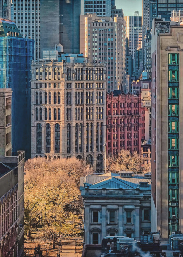 La vie en ville | Tableaux sur Toile