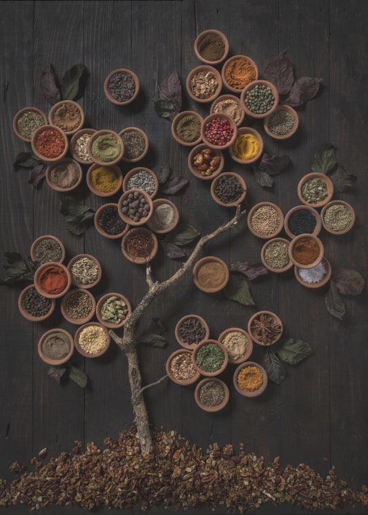Albero delle spezie | Stampe su Tela