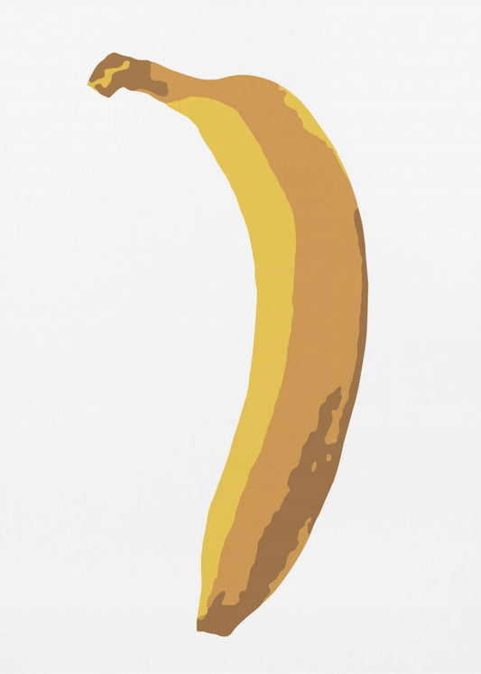 Einzelne Banane | Poster - Kunstdruck