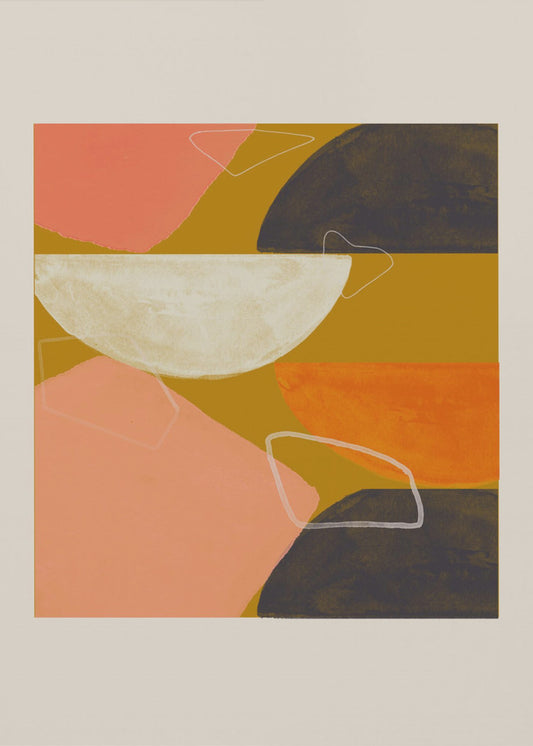 Abstracte compositie | Canvasprints