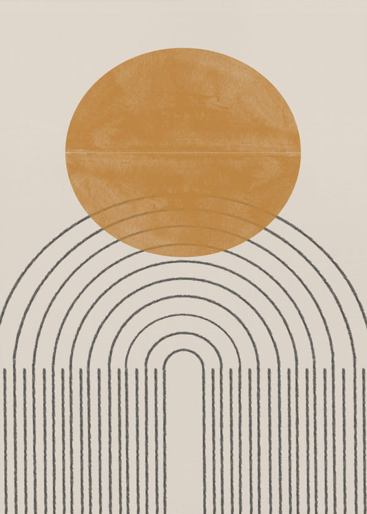 Boogcompositie nr. 4. | Canvasprints
