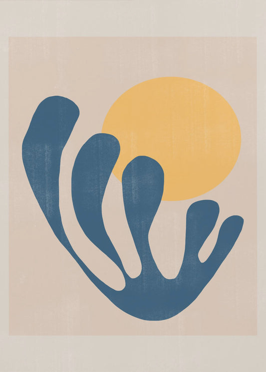Moderne plant nr. 1. | Canvasprints