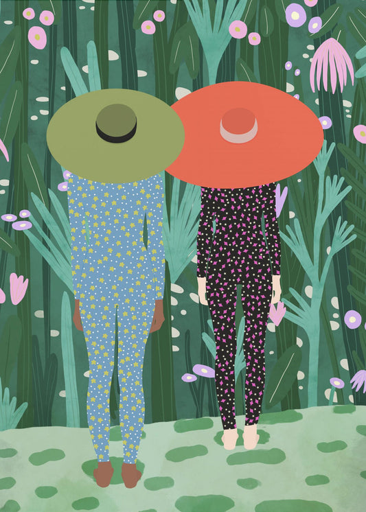 Jungle pyjama | Canvasprints