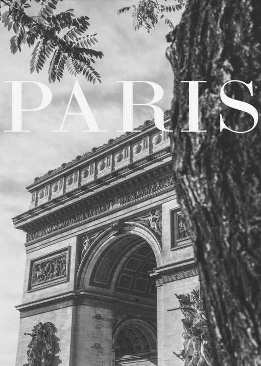 Paris-tekst 7 | Lerretsbilder